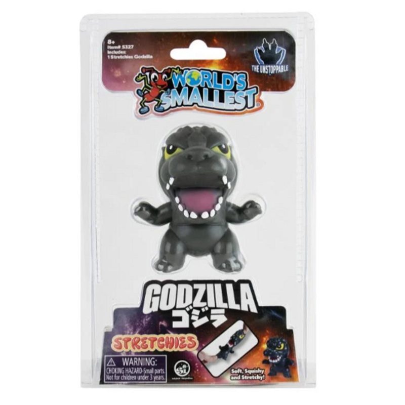 World's Smallest Godzilla Stretchy