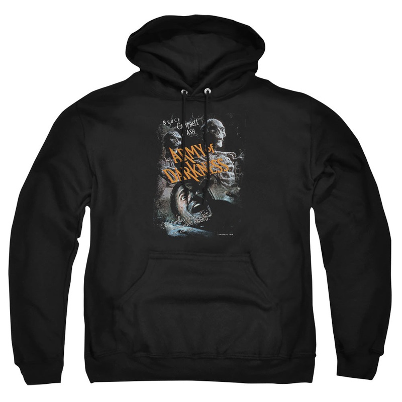 Army Of Darkness - Covered - Adult Pull-over Hoodie - Black