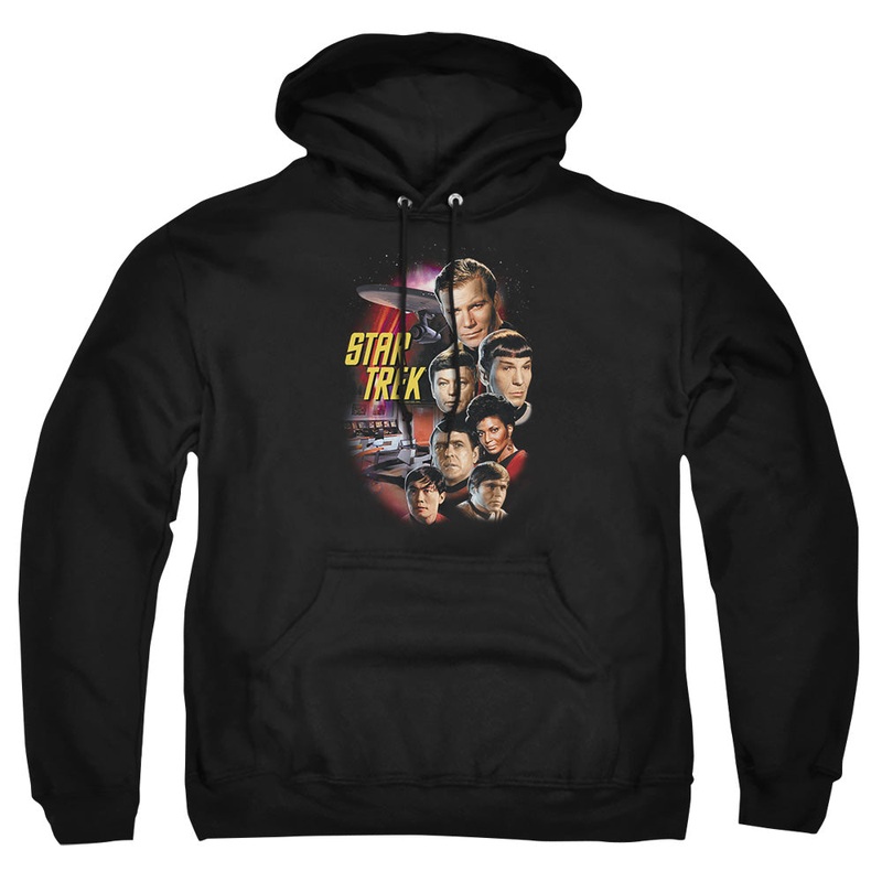 St Original - The Classic Crew - Adult Pull-over Hoodie - Black