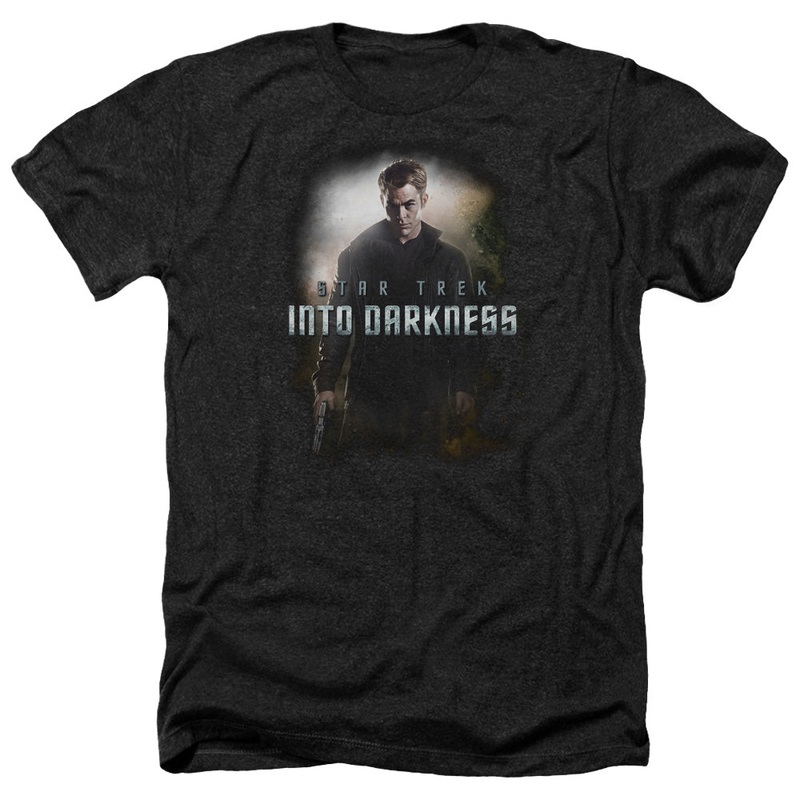 Star Trek - Darkness Kirk - Adult Heather-black