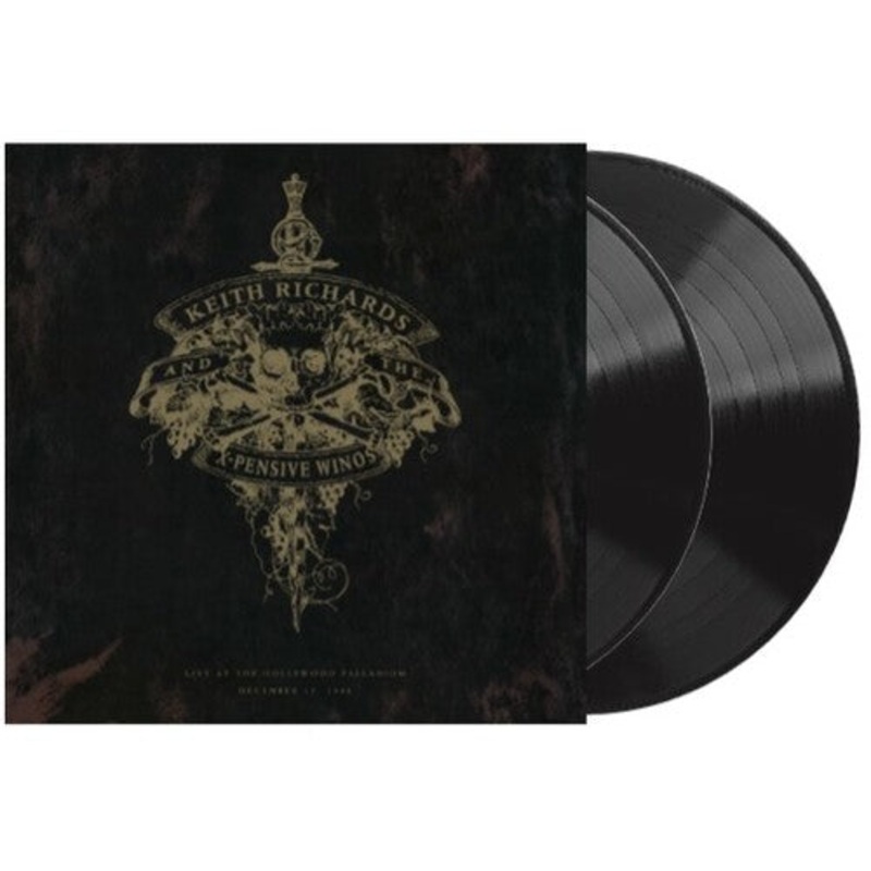 Keith Richards & the X-Pensive Winos - Live At The Hollywood Palladium   180g 2LP (Black Vinyl)