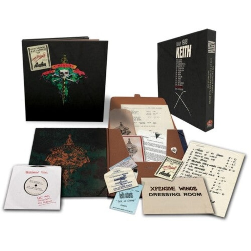 Keith Richards & the X-Pensive Winos - Live At The Hollywood Palladium   LIMITED EDITION DELUXE BOX SET