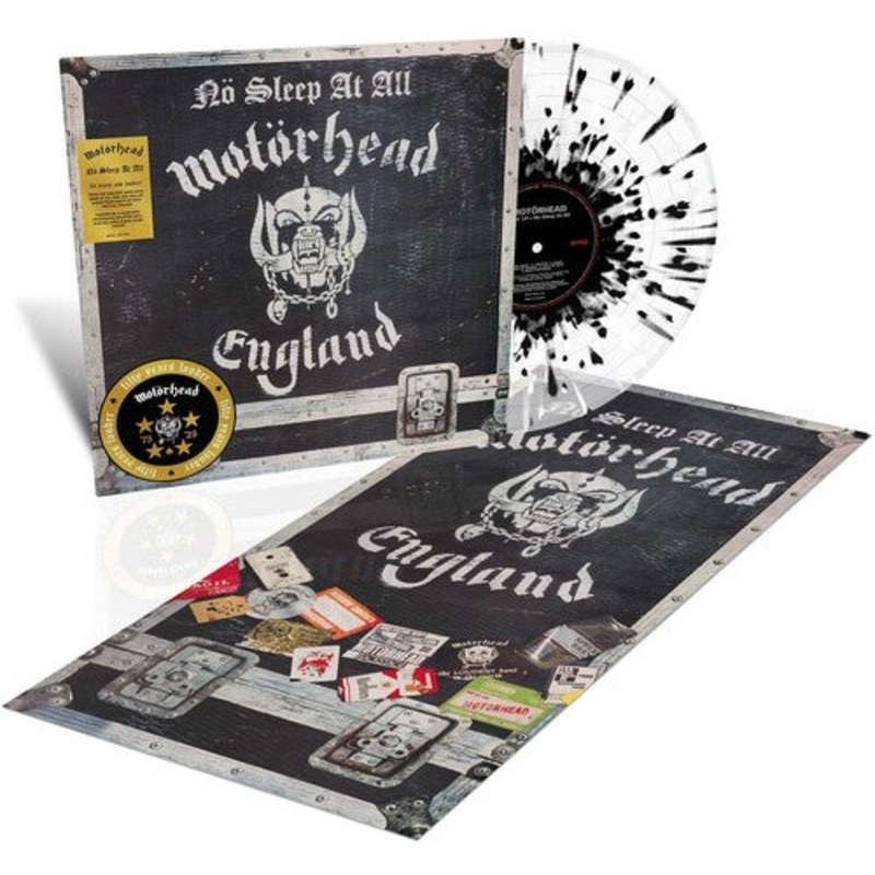 Motorhead - No Sleep At All    [Clear/Black-White Splatter LP]