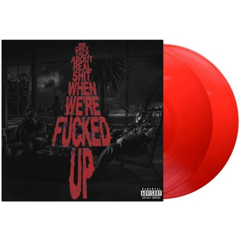 Bas - We Only Talk About Real Shit When We're Fncked Up [Transparent Red 2 LP]