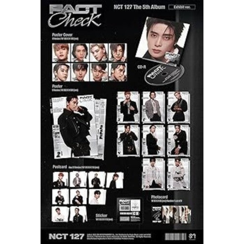 Nct 127 - The 5th Album 'Fact Check' [Chandelier Ver.]