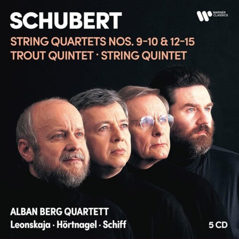 Alban Berg - Schubert: String Quartets Nos. 9-10 & 12-15, Piano Quintet Trout