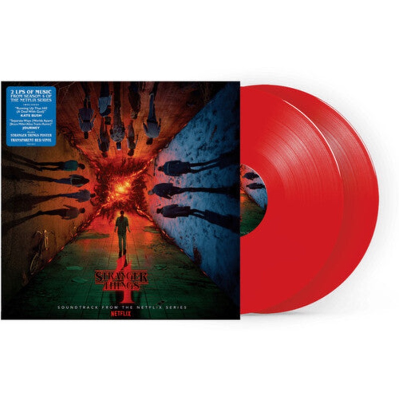 Stranger Things: Season 4/ O.S.T. - Stranger Things: Season 4 (Original Soundtrack) - Limited Red Colored Vinyl