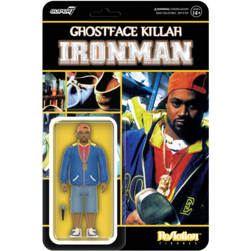 Super7 - Ghostface Killah - Reaction Ironman Figure