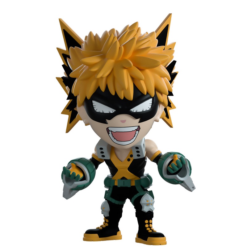 Youtooz My Hero Academia Katsuki Bakugo Orange Glow-In-The-Dark Figure