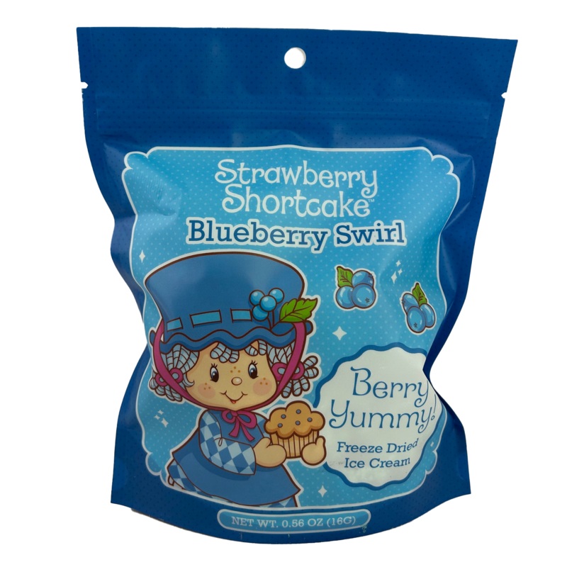 Strawberry Shortcake - Blueberry Swirl Freeze-Dried Ice Cream