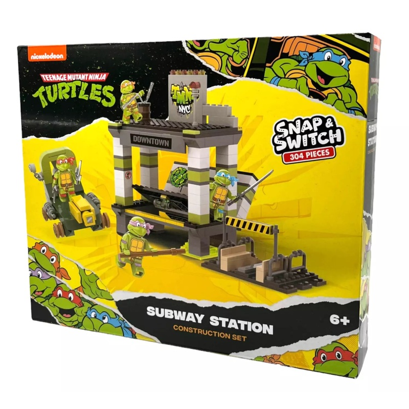 Teenage Mutant Ninja Turtles Subway Station Snap & Switch Set