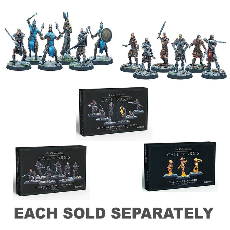 Elder Scrolls appelle les miniatures d'armes