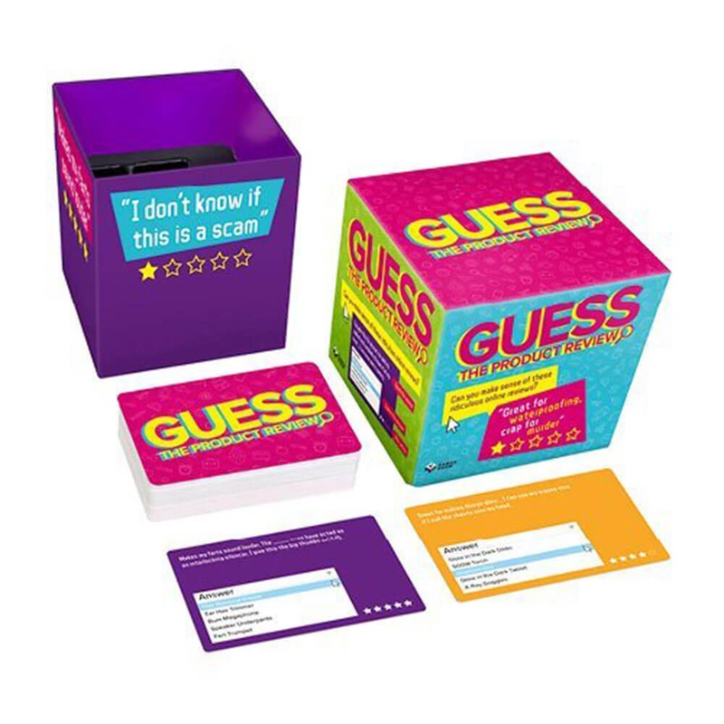 Fizzcreations devine le jeu de cartes de rvision du produit