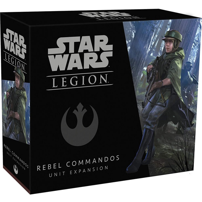 Jeu de conseil d'unit de Star Wars Legion Rebel Commandos