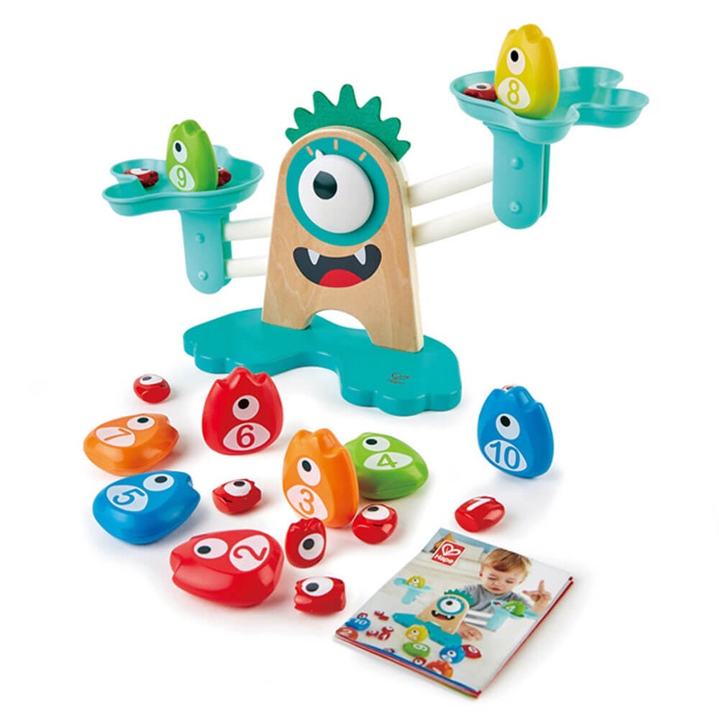 Jouet  l'chelle mathmatique HAPE MONSTER