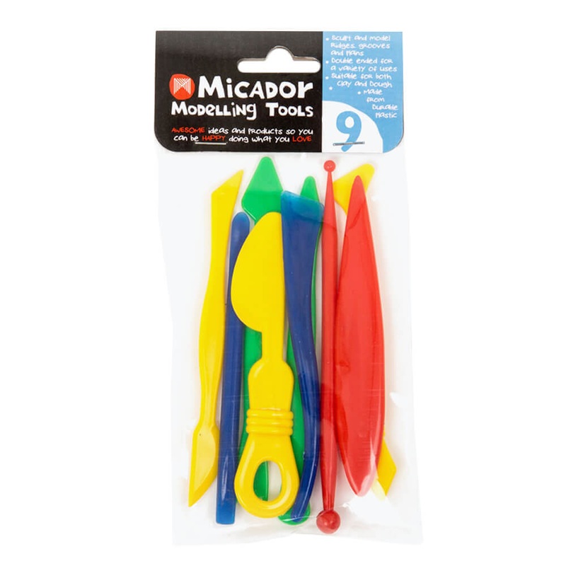 Outils de modlisation de micador 9pk (assortiment)