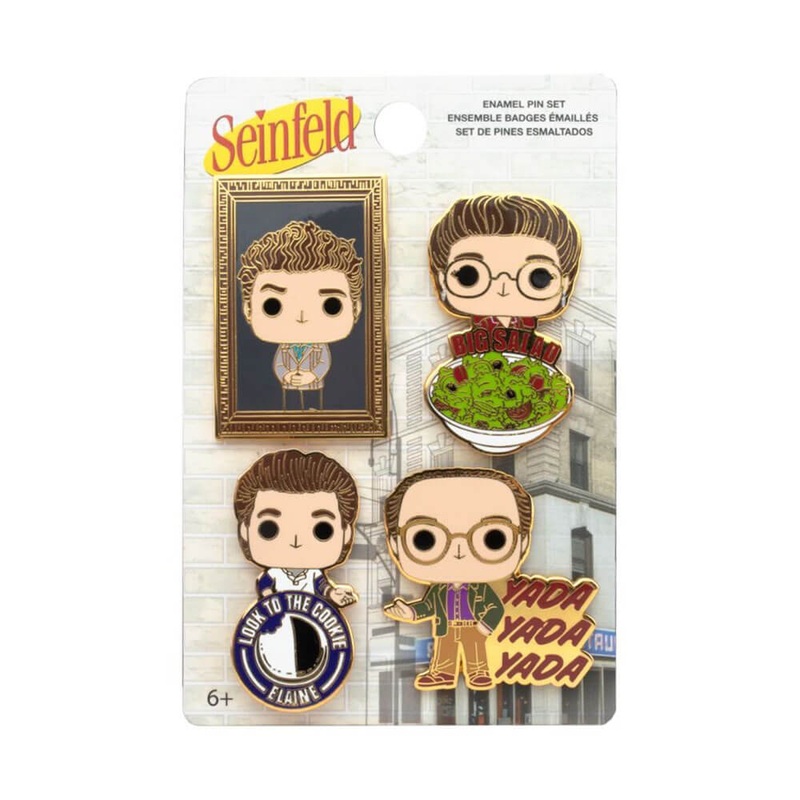 Seinfeld Pop! Broche en mail 4pk