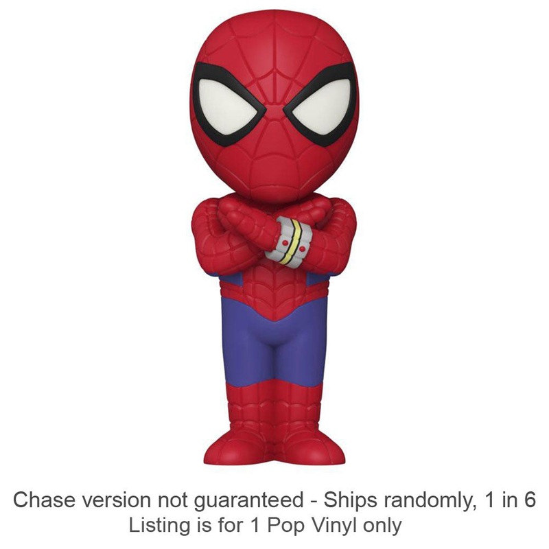 Spiderman Japanese TV Series Vinyl Soda Chase Ships 1 sur 6