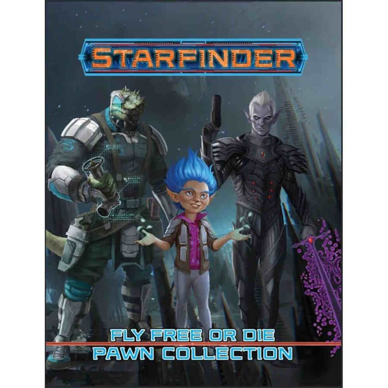 Starfinder RPG Pawns Fly Or Free Or Die Pawn Collection